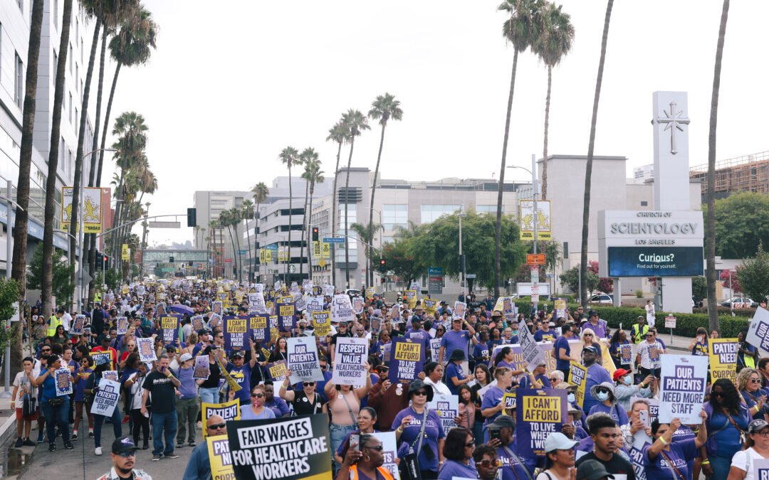 California Lawmakers Approve Nation-Leading $25 Minimum Wage for Health Workers