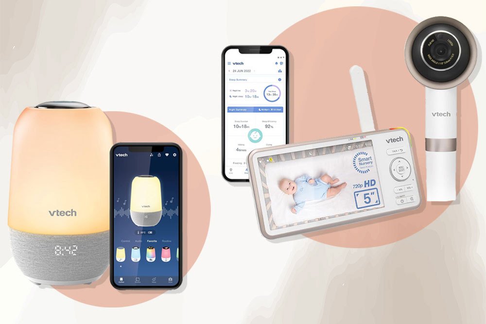 Gear Review: VTech Sleep Trainer and Over-the-Crib Smart Baby Monitor